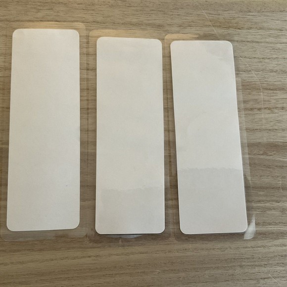 Fall Halloween October Holidays LAMINATED BOOKMARKS Set Of Three. - Picture 2 of 2